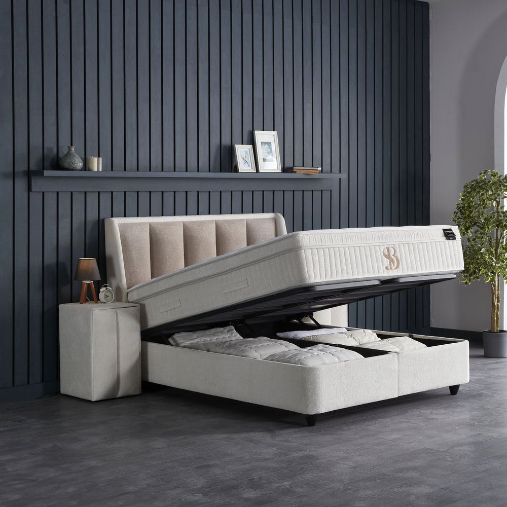 Boxspring met opbergruimte Noemibedd