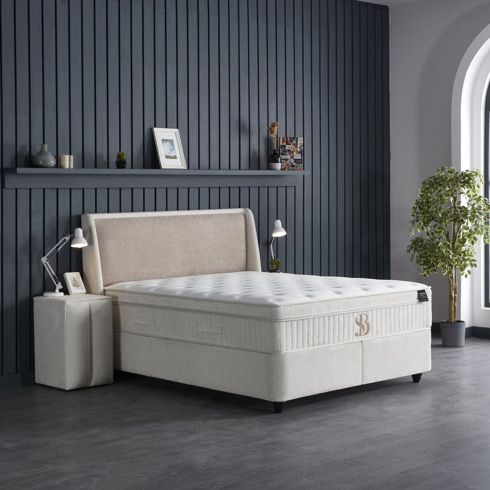 Boxspring met opbergruimte Adenbedd