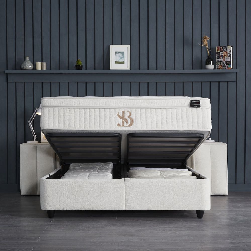 Boxspring met opbergruimte Adenbedd