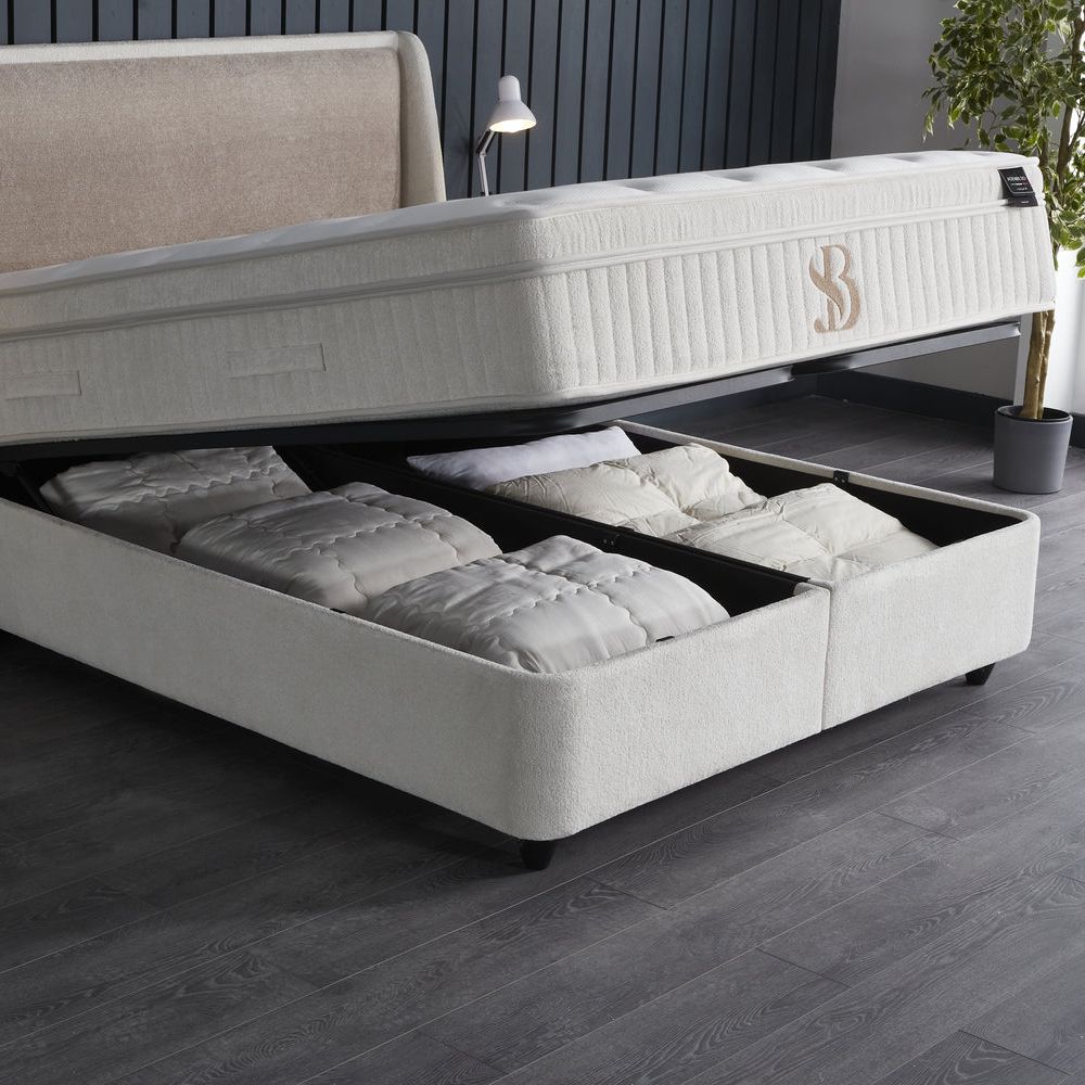 Boxspring met opbergruimte Adenbedd