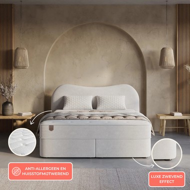 Boxspring met opbergruimte Curve