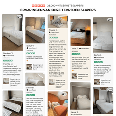 Boxspring met opbergruimte Curve