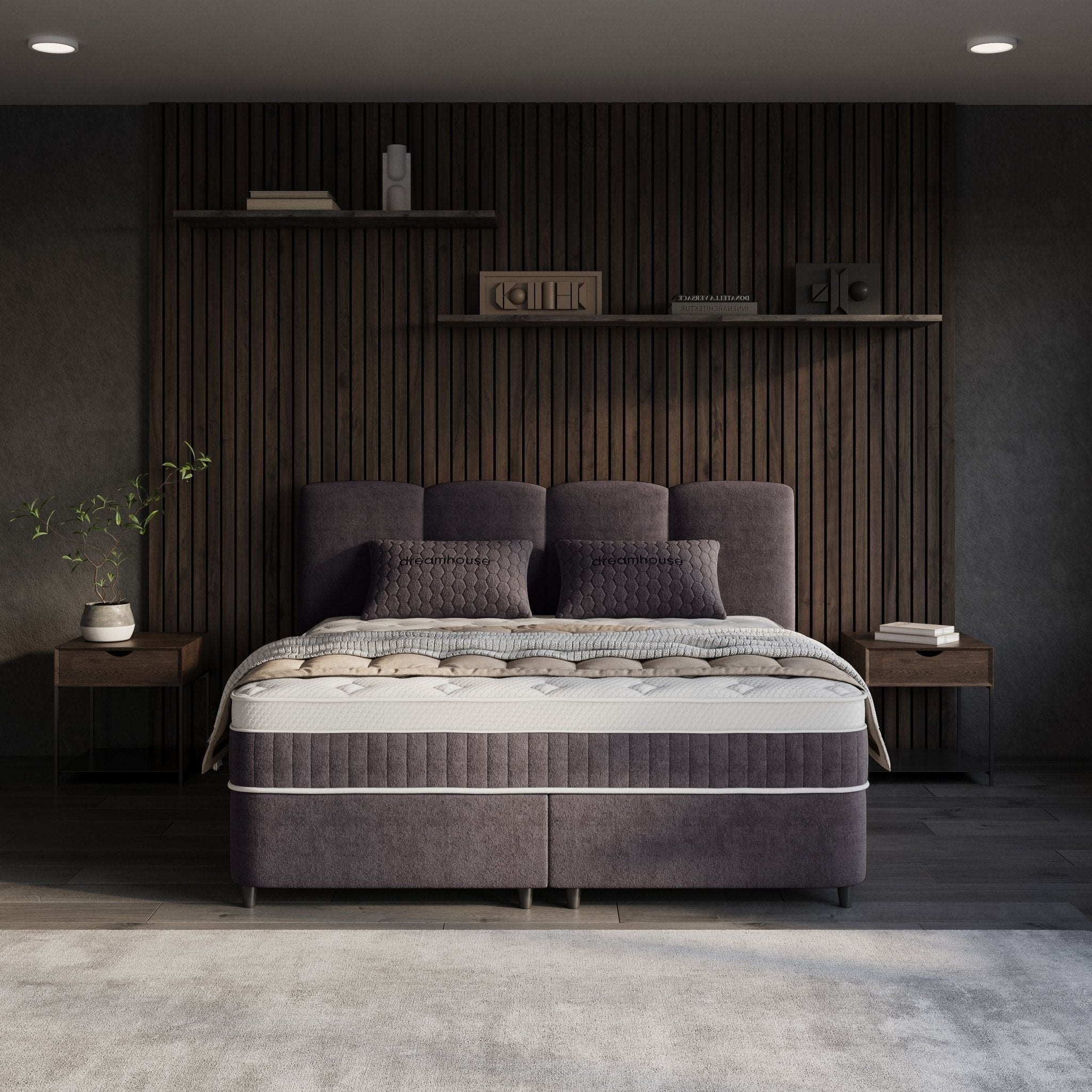 Boxspring met opbergruimte Azzurro