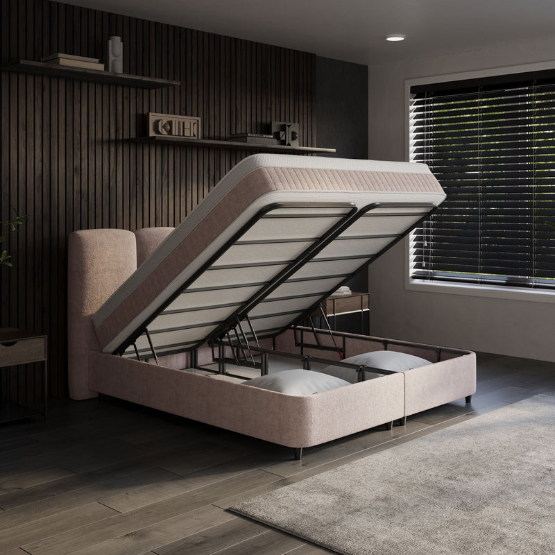 Boxspring met opbergruimte Azzurro