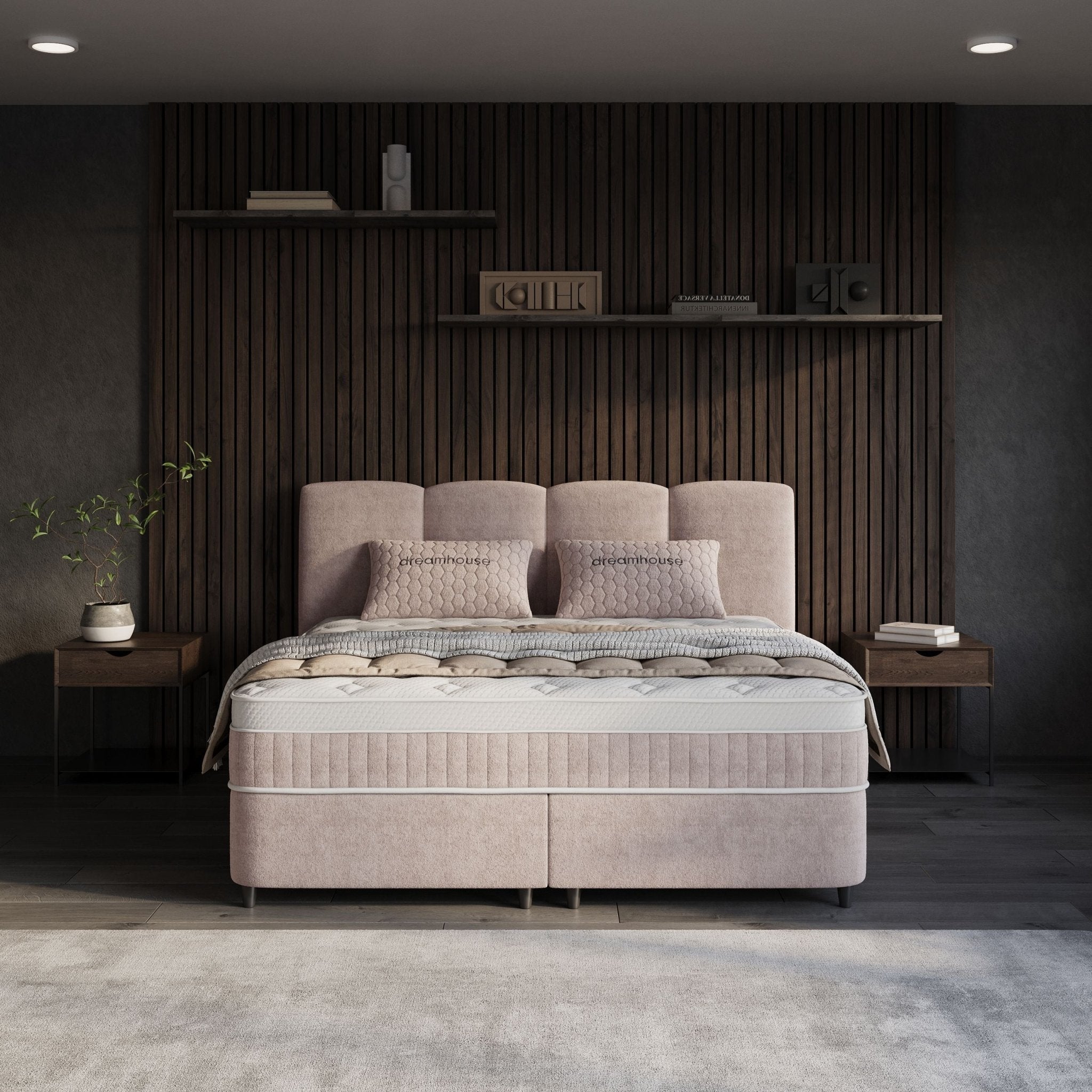 Boxspring met opbergruimte Azzurro