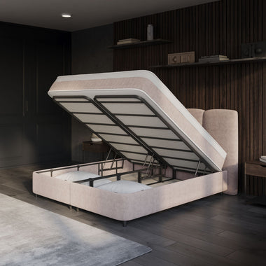 Boxspring met opbergruimte Azzurro