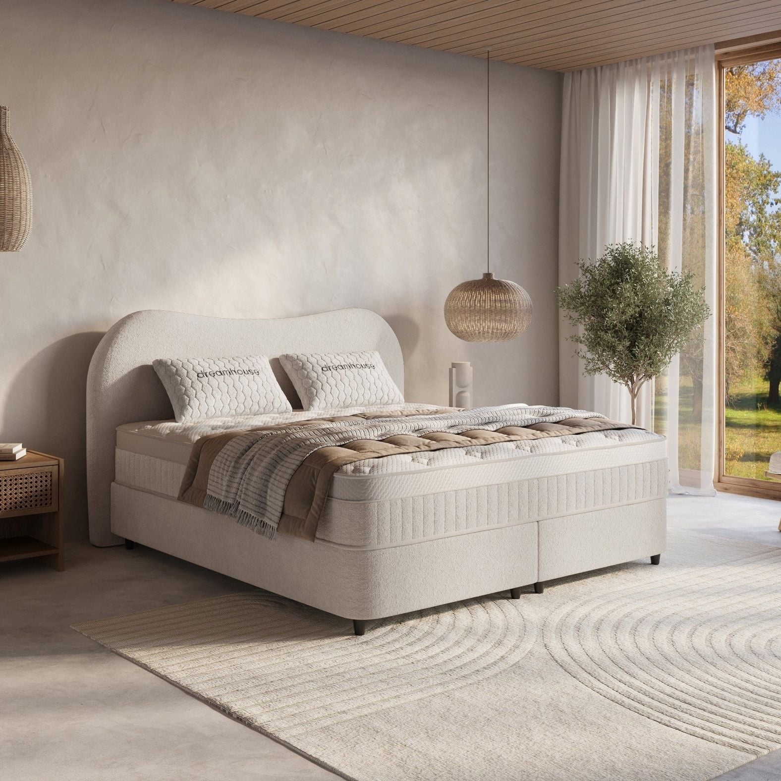Boxspring met opbergruimte Nuvola