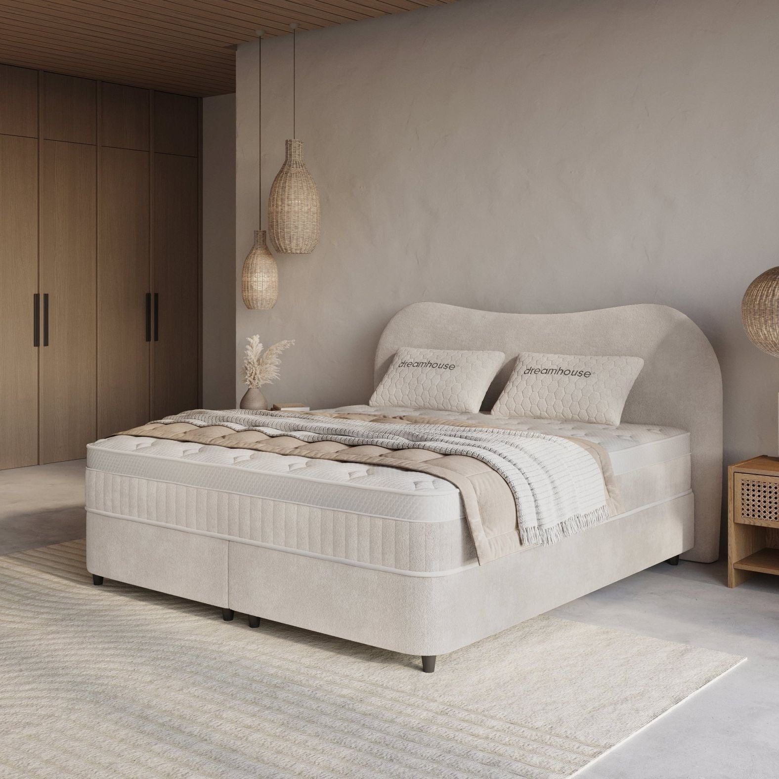 Boxspring met opbergruimte Nuvola