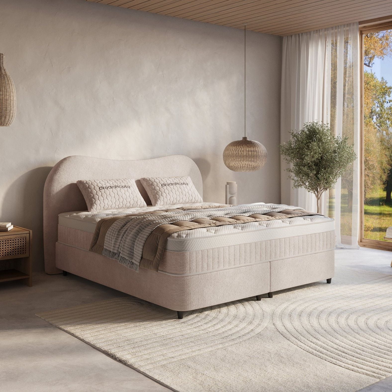 Boxspring met opbergruimte Nuvola