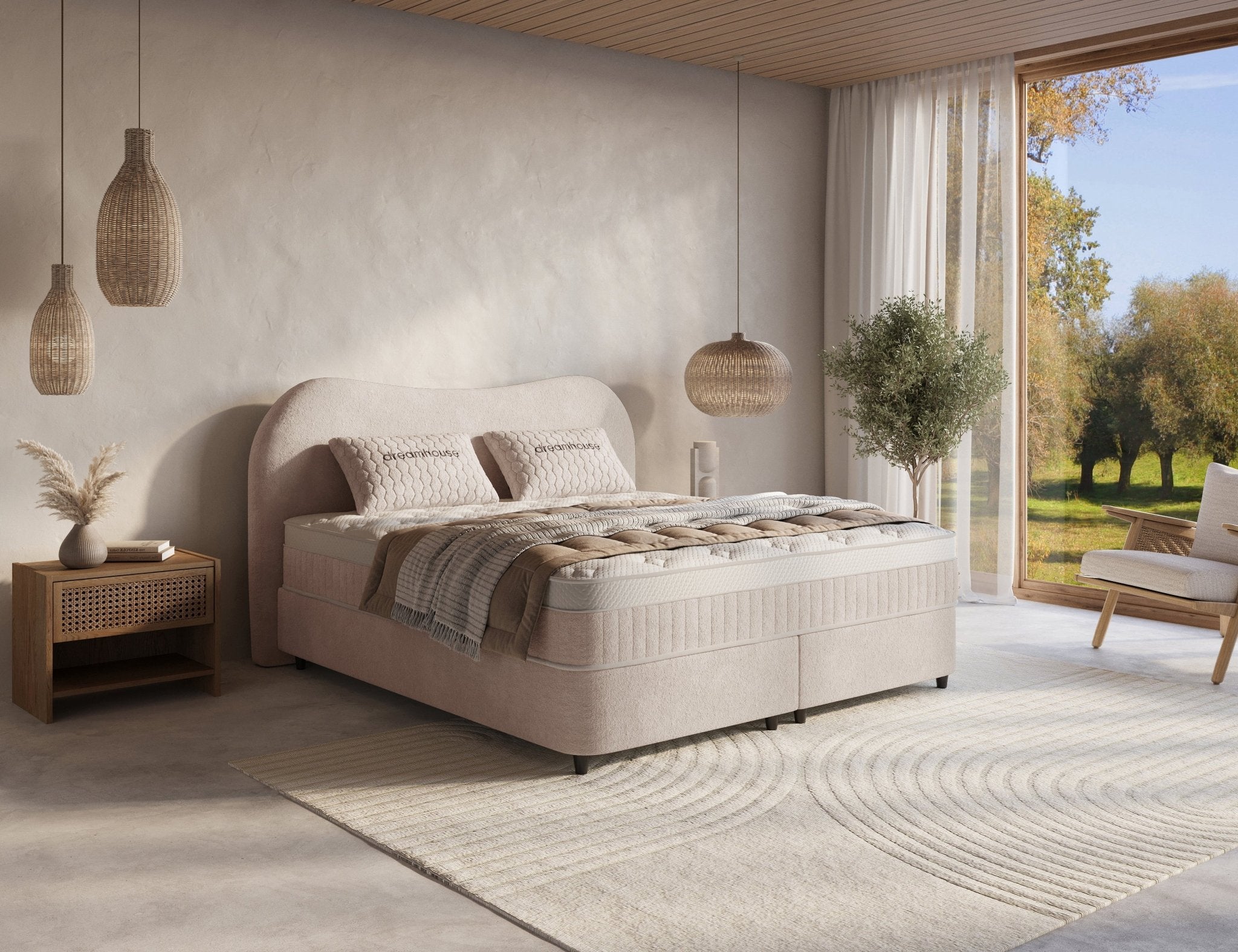 Boxspring met opbergruimte Nuvola