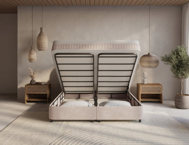 Boxspring met opbergruimte Nuvola