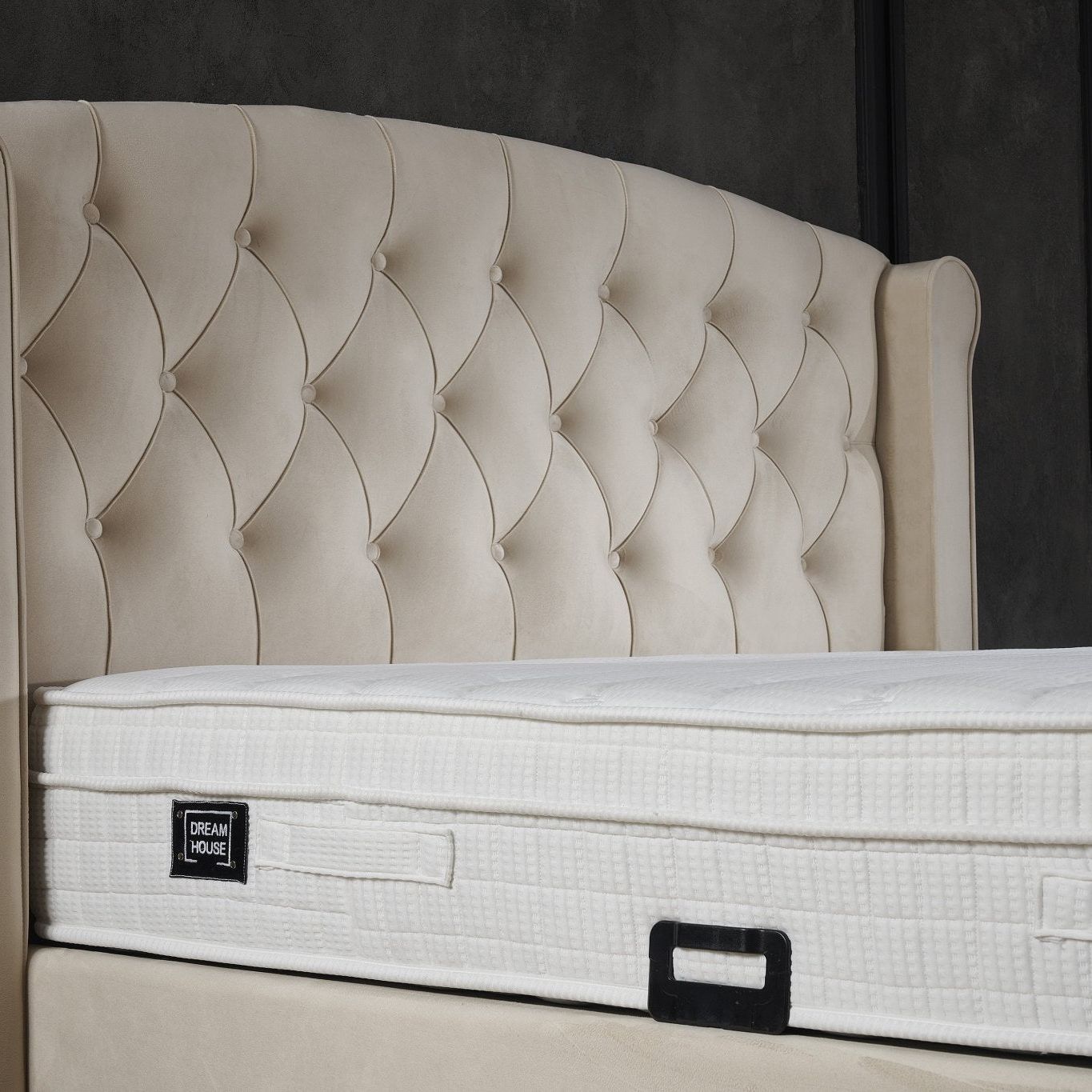 Boxspring met opbergruimte Charlotte