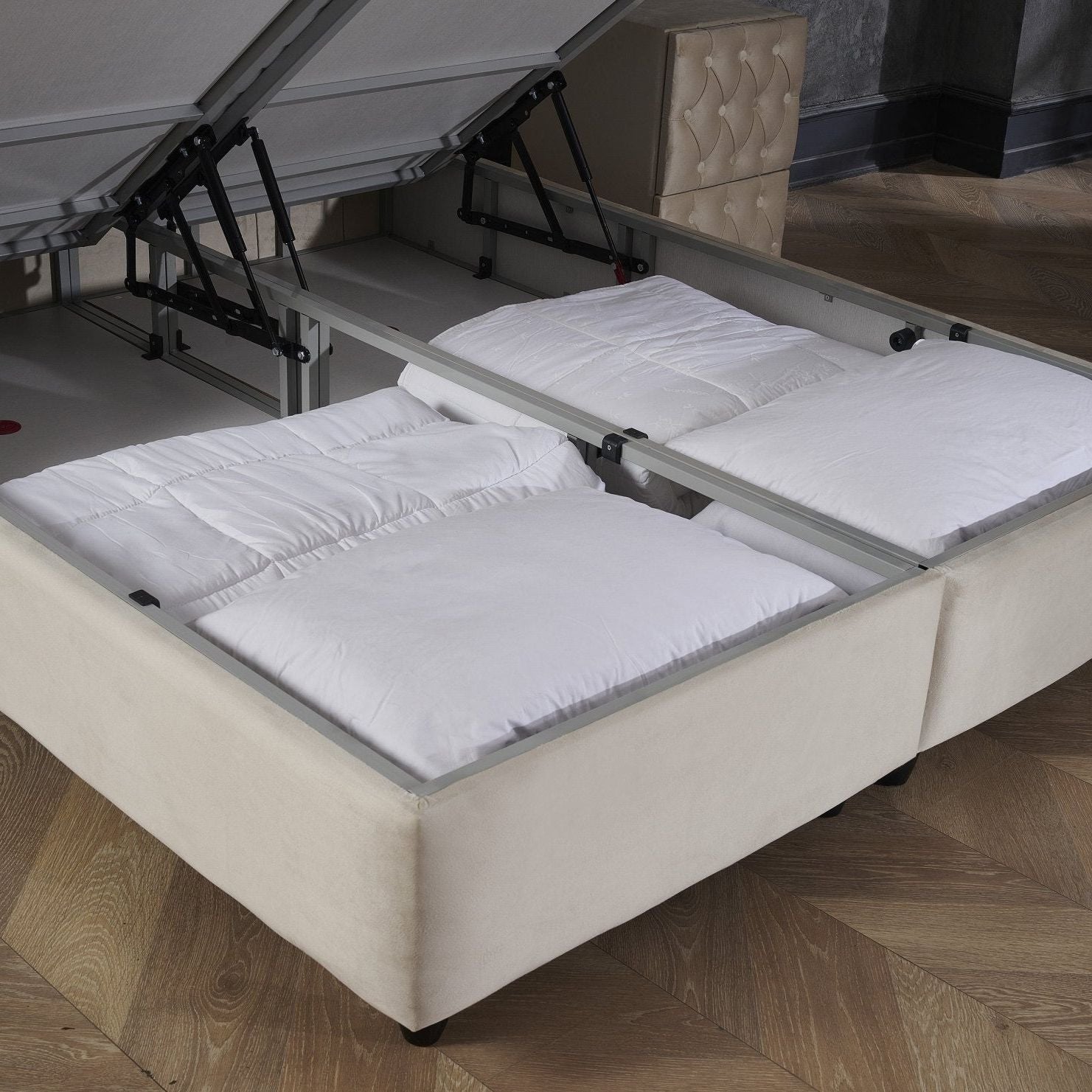 Boxspring met opbergruimte Charlotte