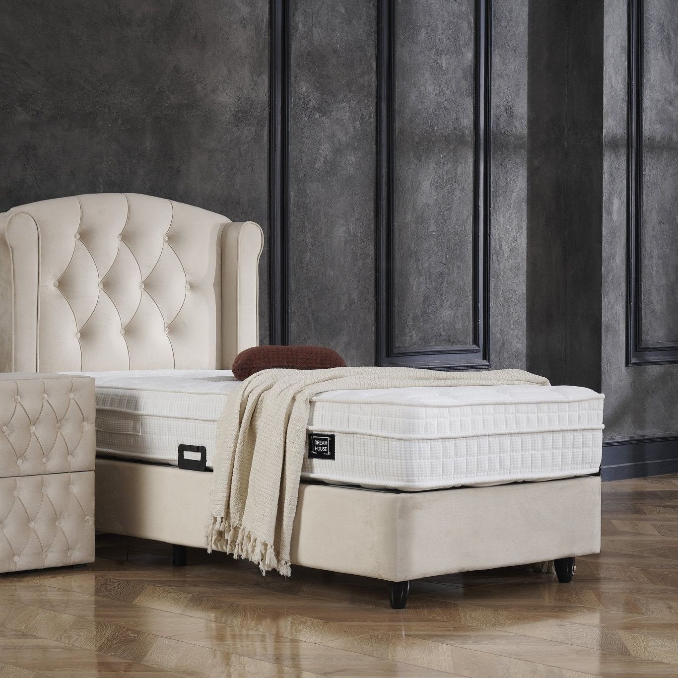 Boxspring met opbergruimte Charlotte