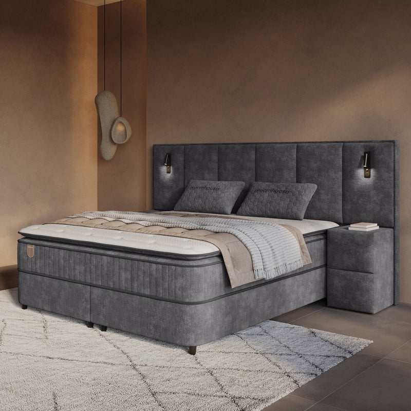 Boxspring met opbergruimte Onyx XL - gratis nachtkastjes