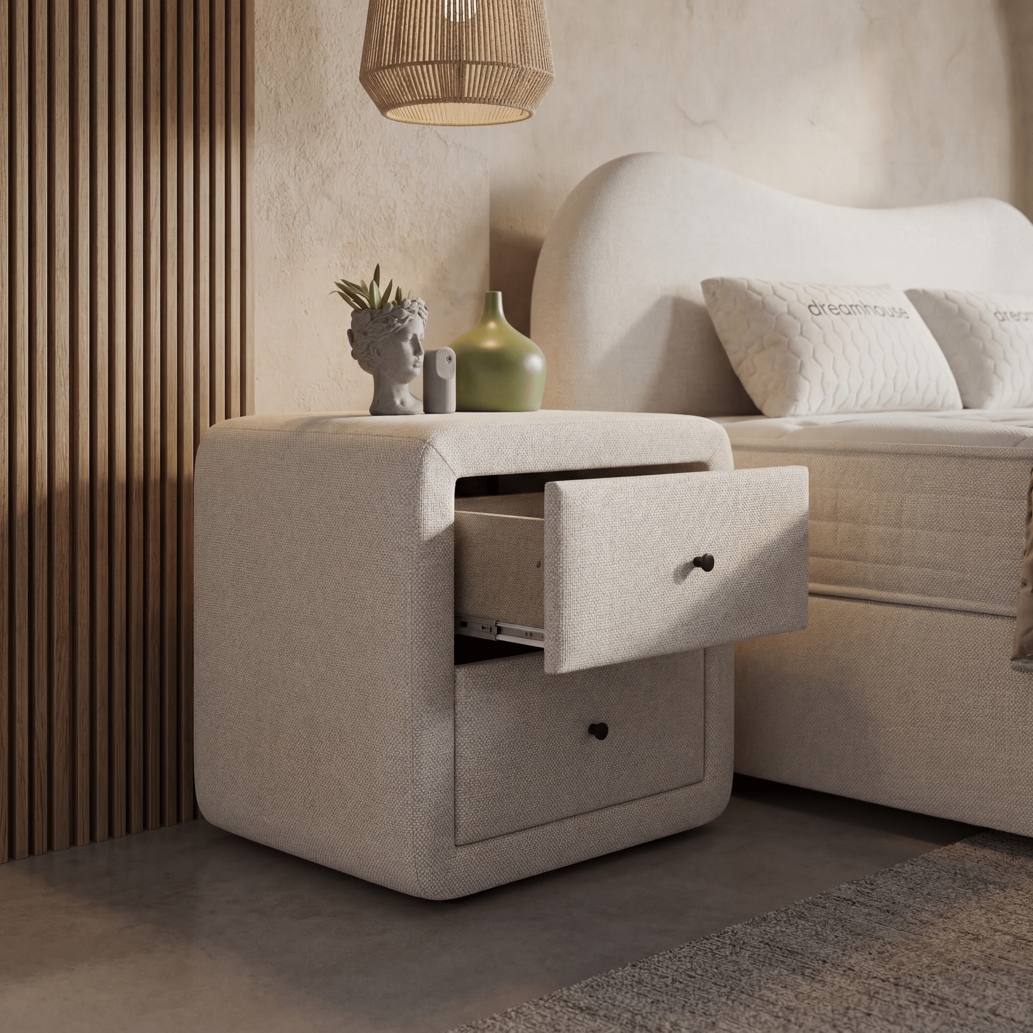 Boxspring met opbergruimte Curve