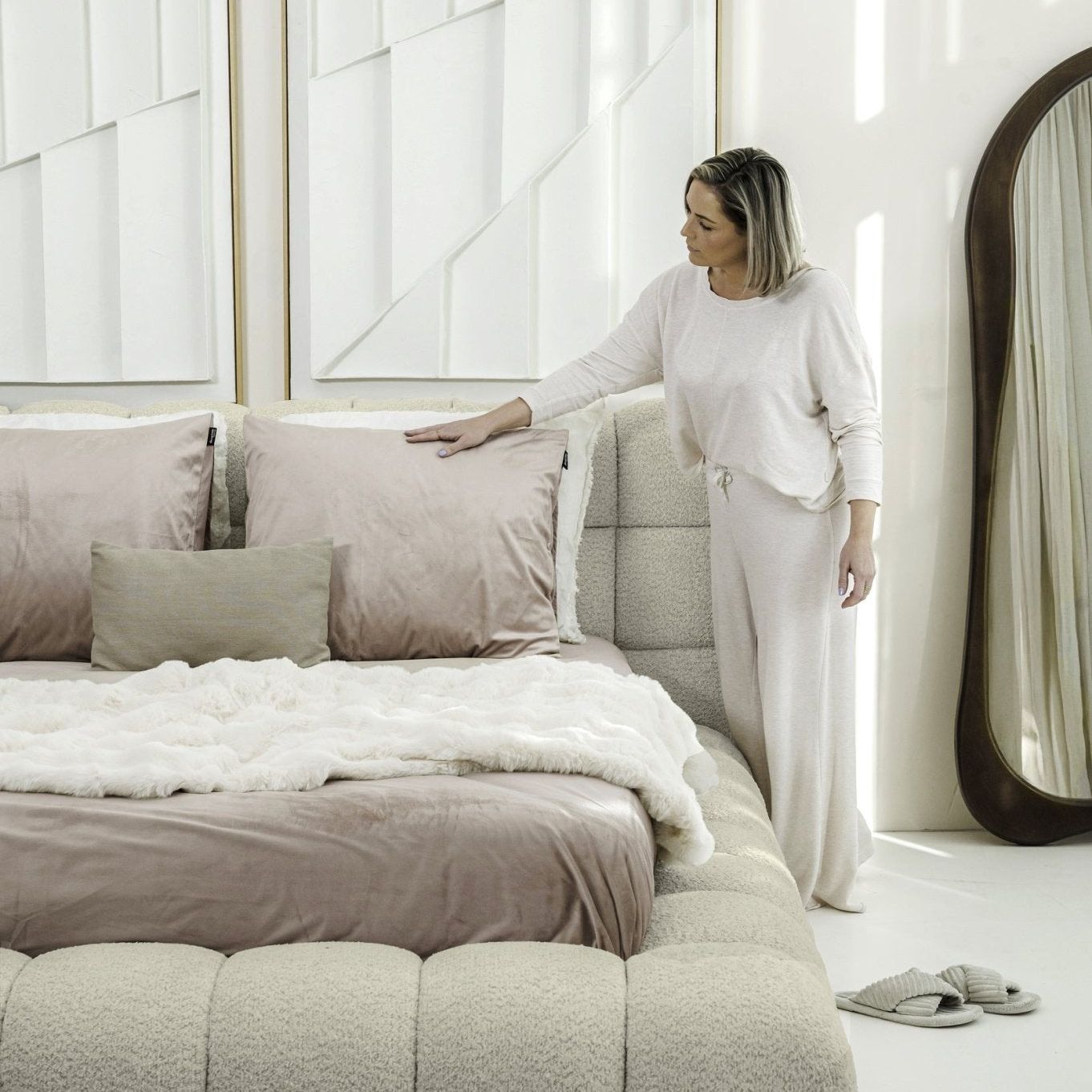 Boxspring met opbergruimte Adore Teddy