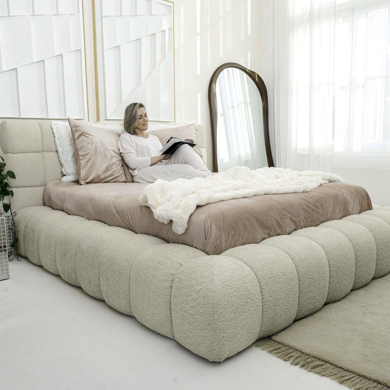 Boxspring met opbergruimte Adore Teddy
