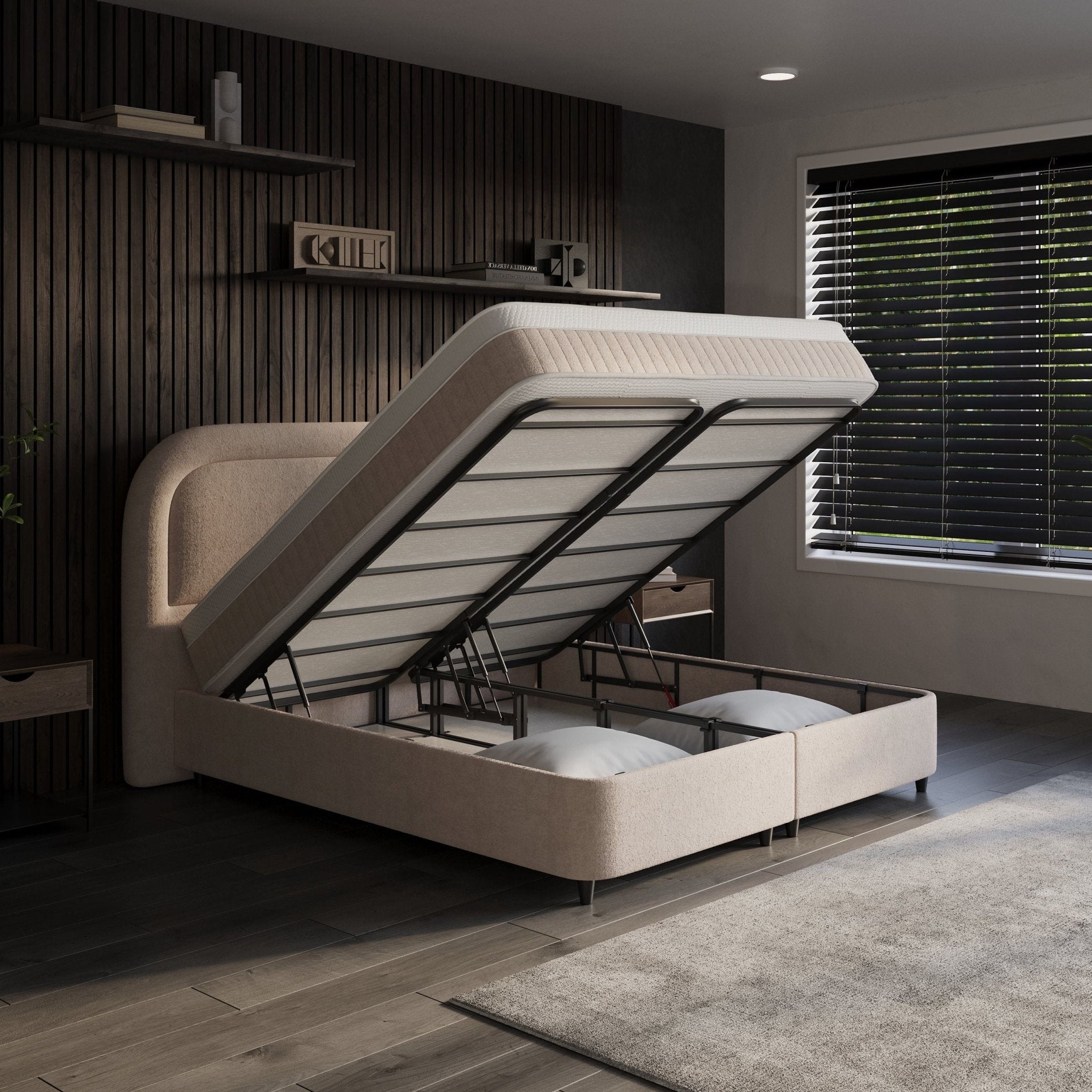 Boxspring met opbergruimte Essence