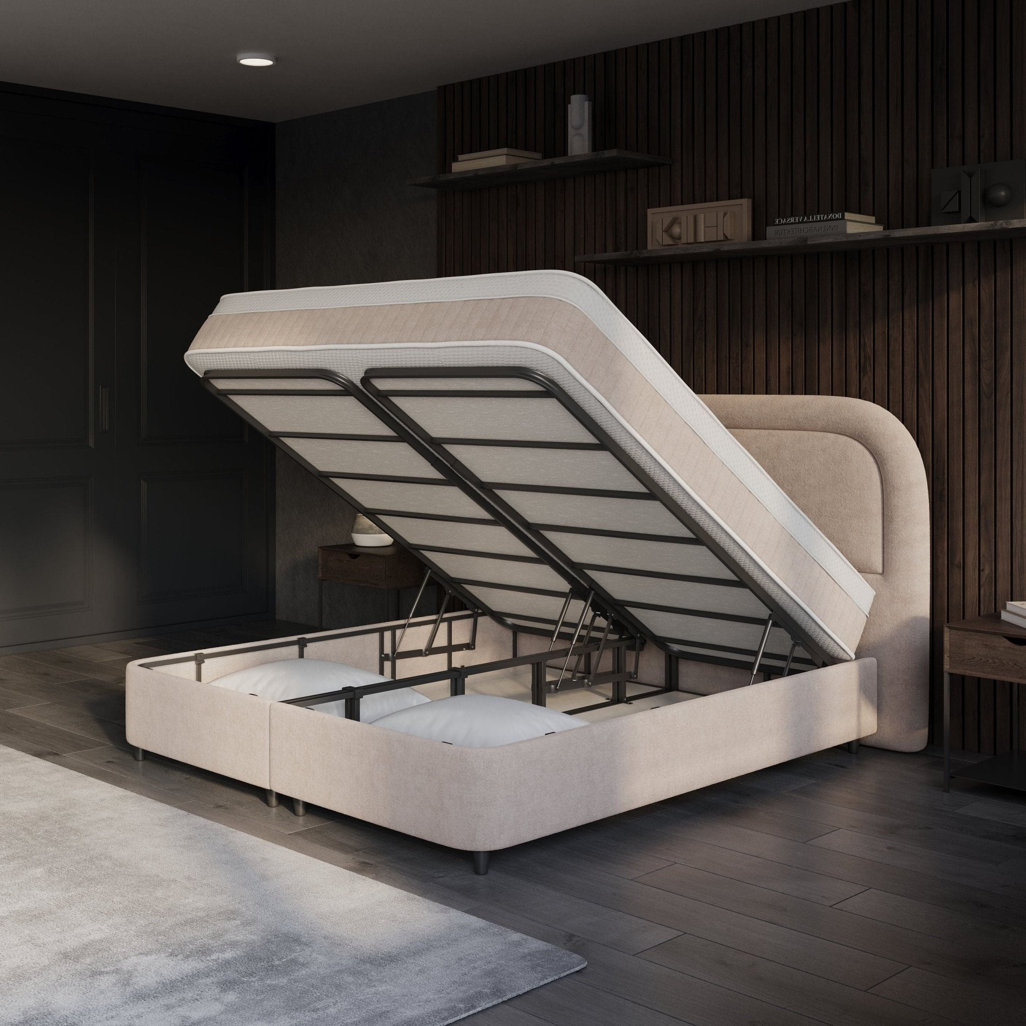 Boxspring met opbergruimte Essence