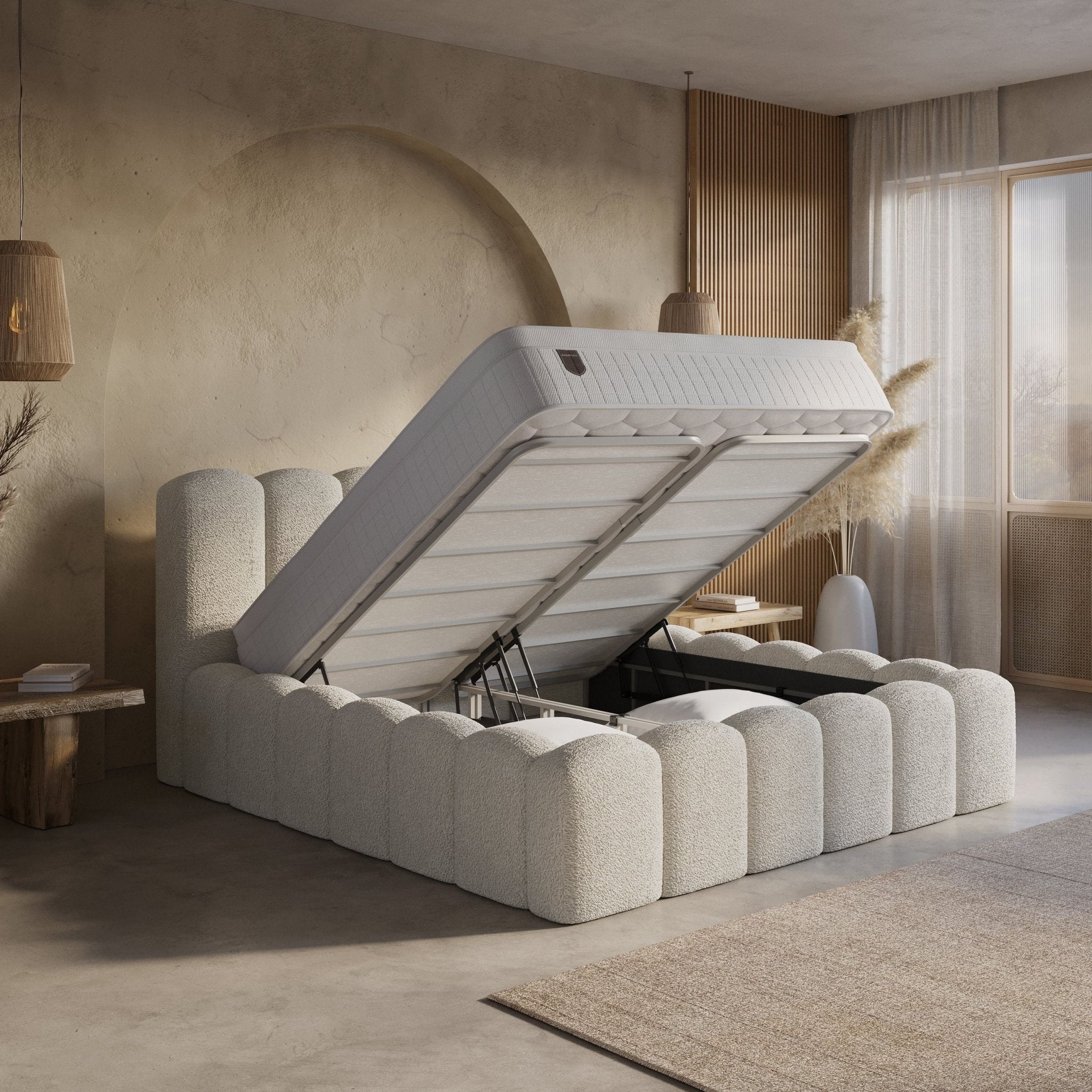 Boxspring met opbergruimte Alure