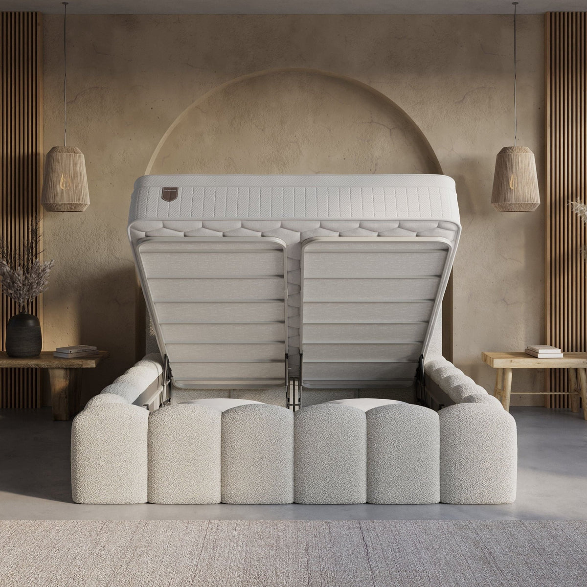 Boxspring met opbergruimte Alure