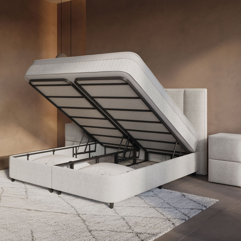 Boxspring met opbergruimte Solena