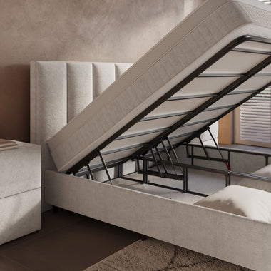 Boxspring met opbergruimte Solena