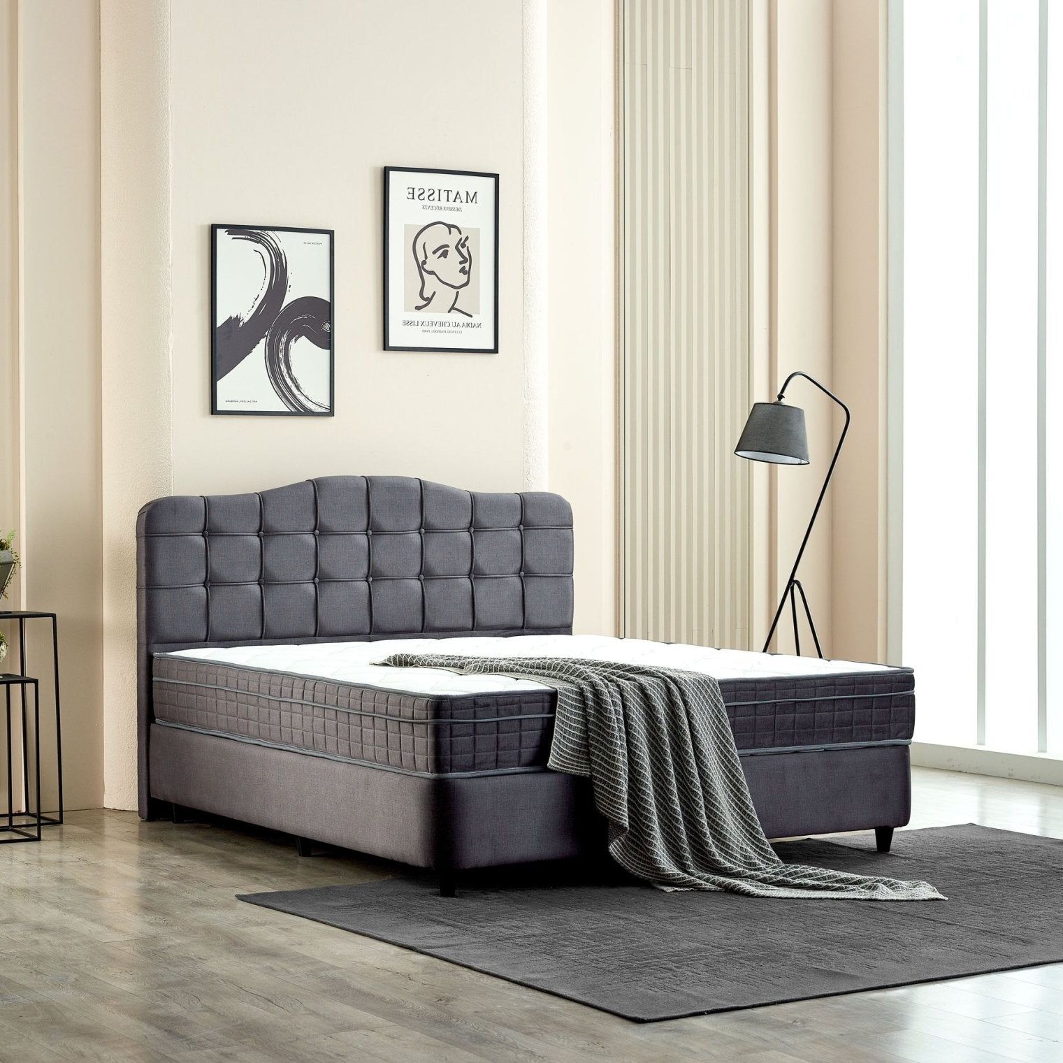 Boxspring met opbergruimte Marrakech Velvet 