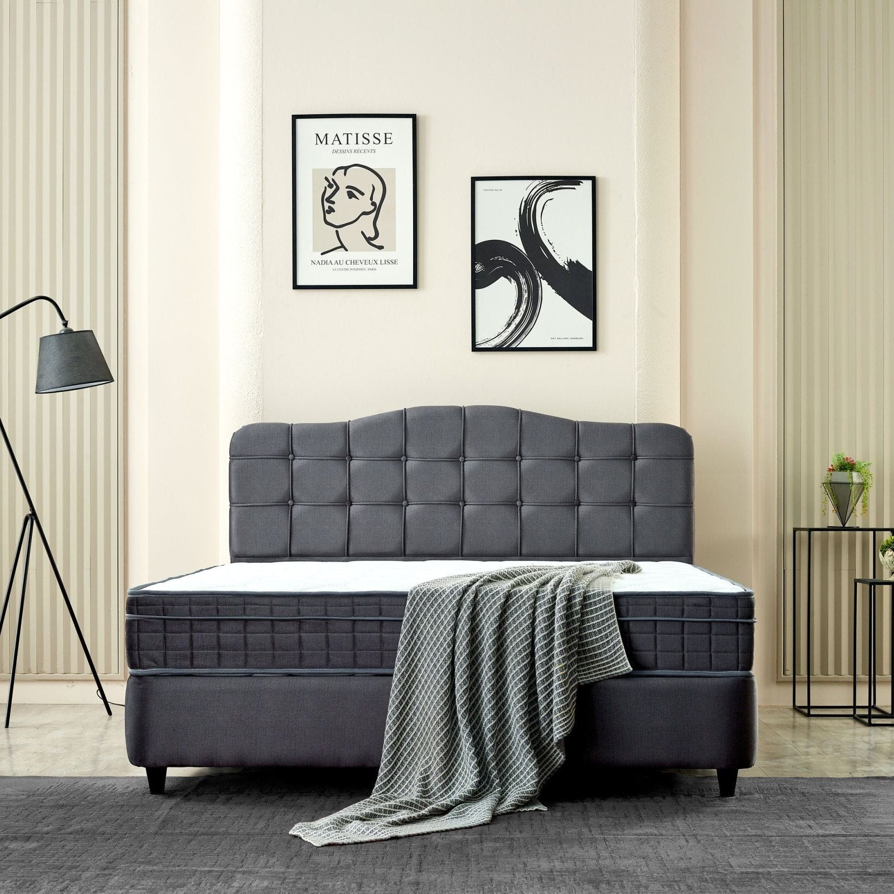 Boxspring met opbergruimte Marrakech Velvet 