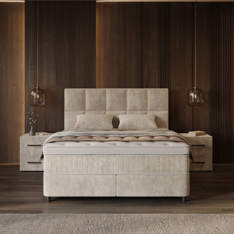 Boxspring met Opbergruimte Regal