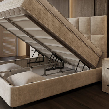 Boxspring met Opbergruimte Regal