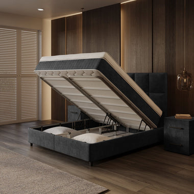 Boxspring met Opbergruimte Regal