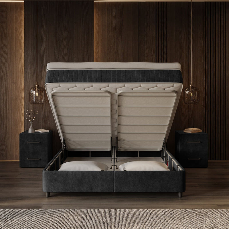 Boxspring met Opbergruimte Regal