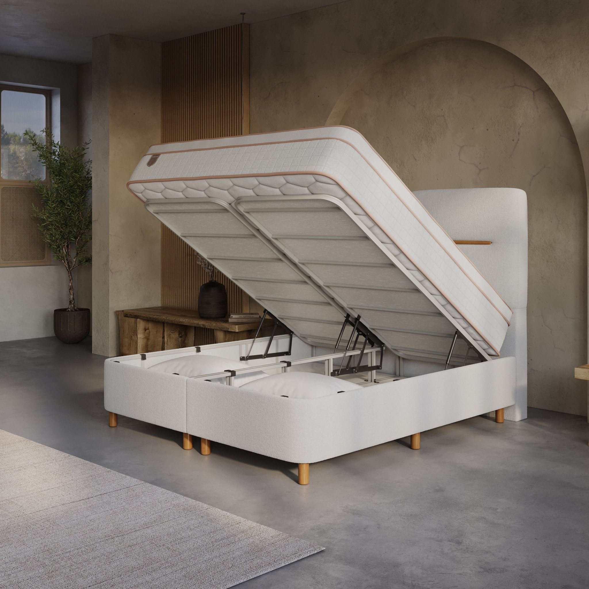 Boxspring met opbergruimte Zephyr