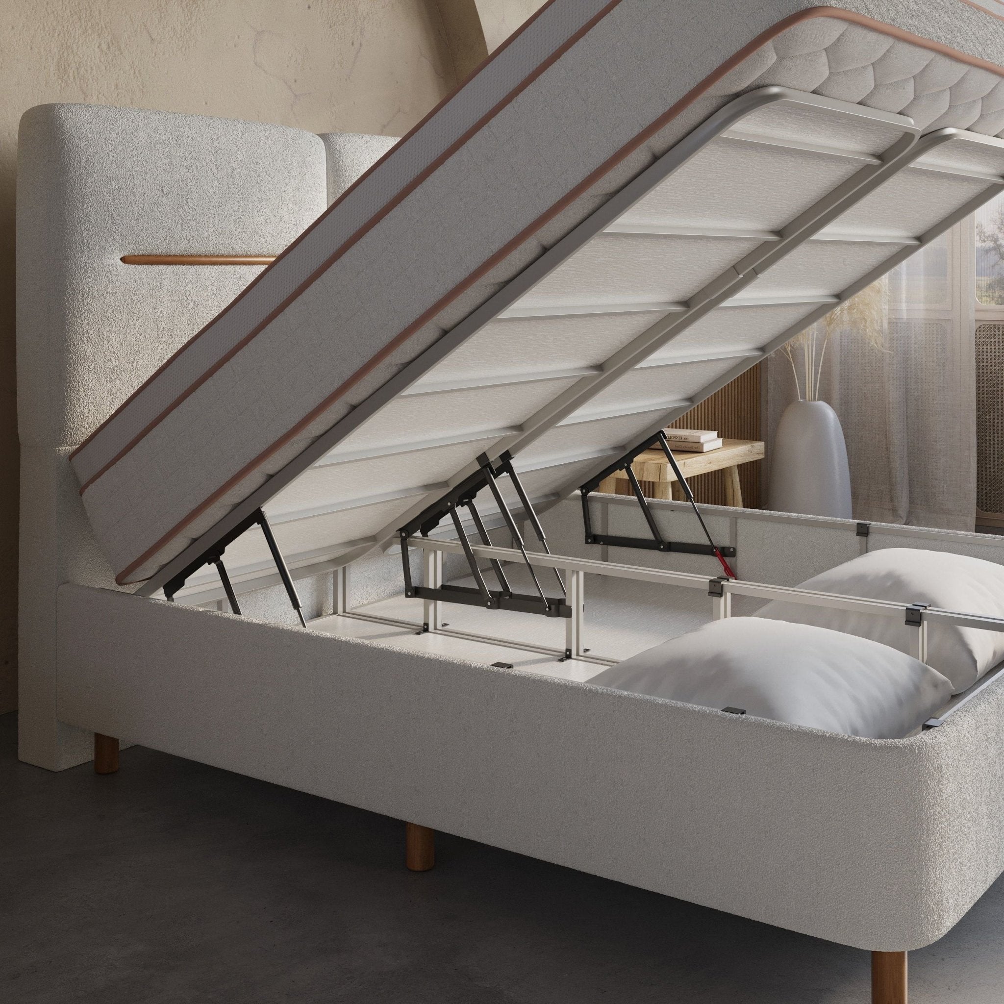 Boxspring met opbergruimte Zephyr