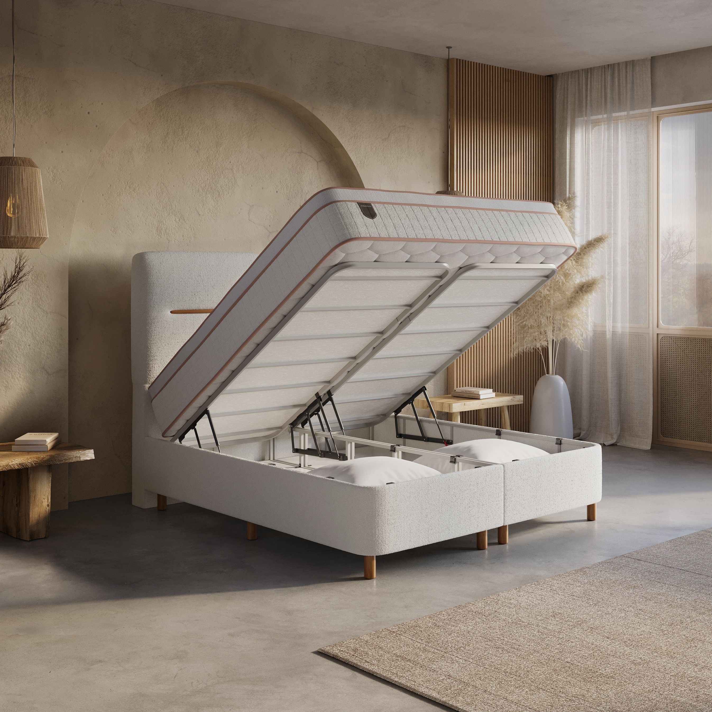 Boxspring met opbergruimte Zephyr