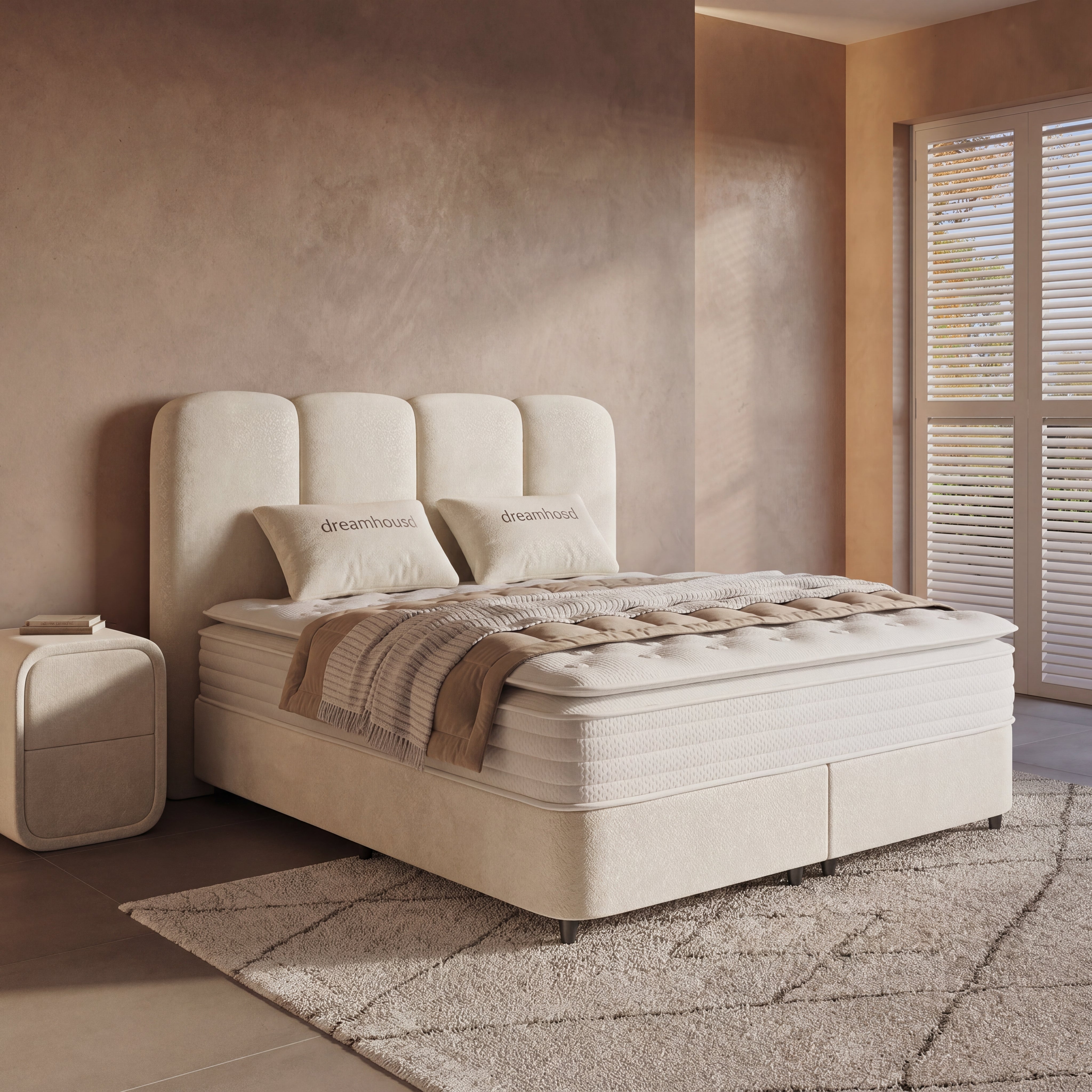Boxspring met opbergruimte Pearl