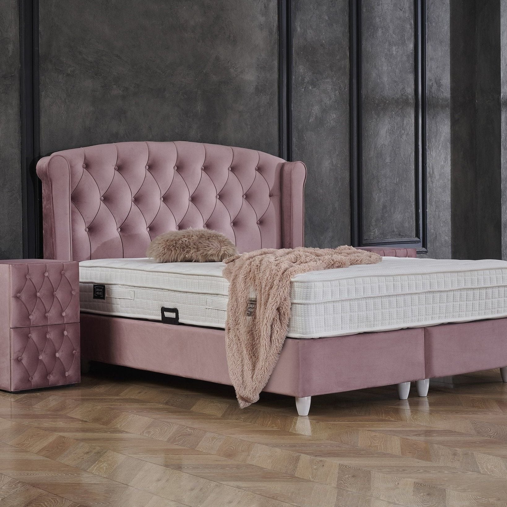 Boxspring met opbergruimte Charlotte