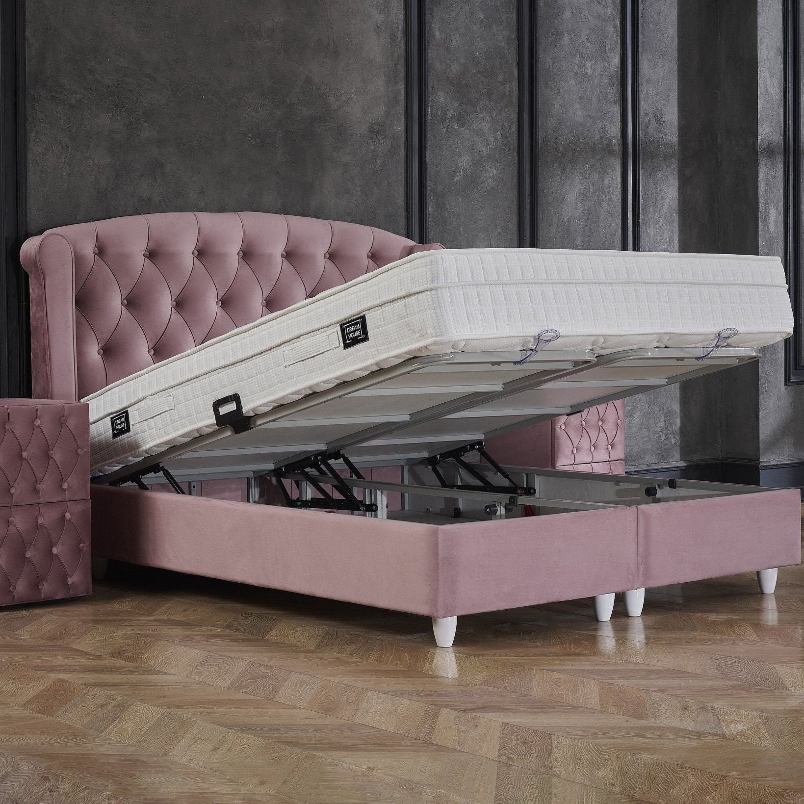 Boxspring met opbergruimte Charlotte