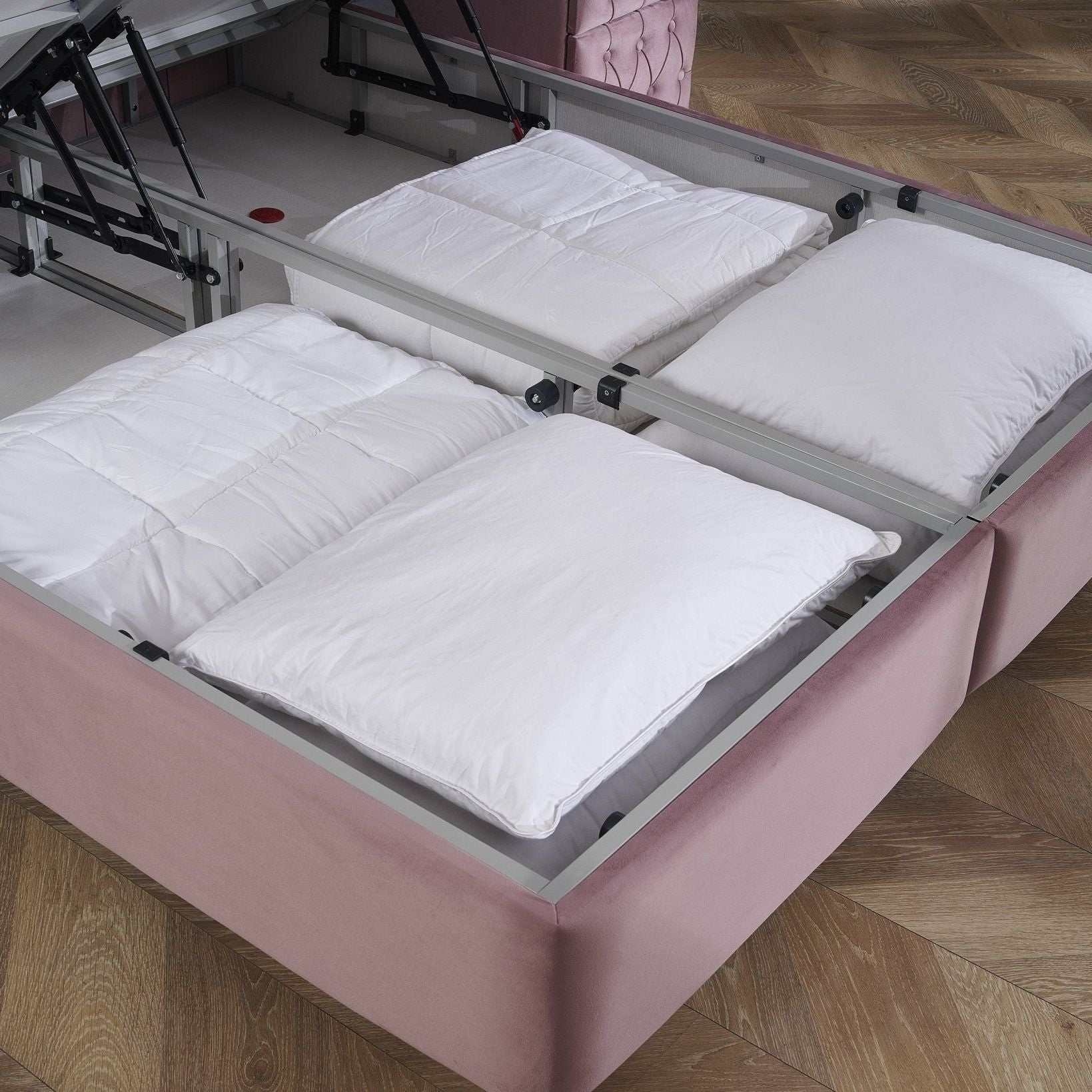 Boxspring met opbergruimte Charlotte