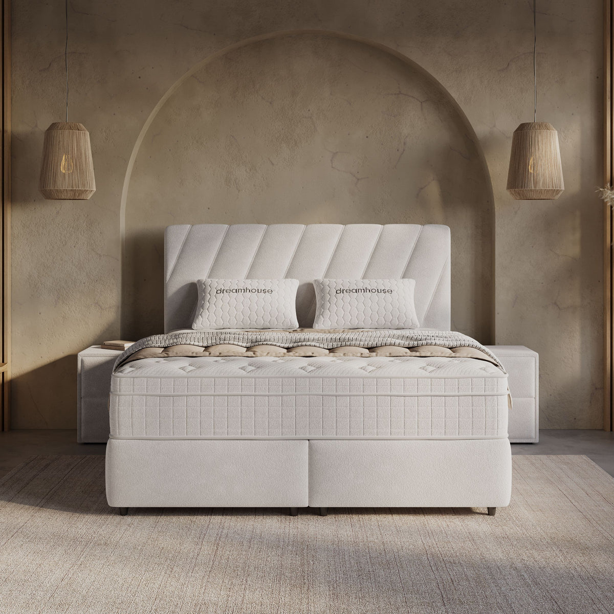 Boxspring met opbergruimte Sense