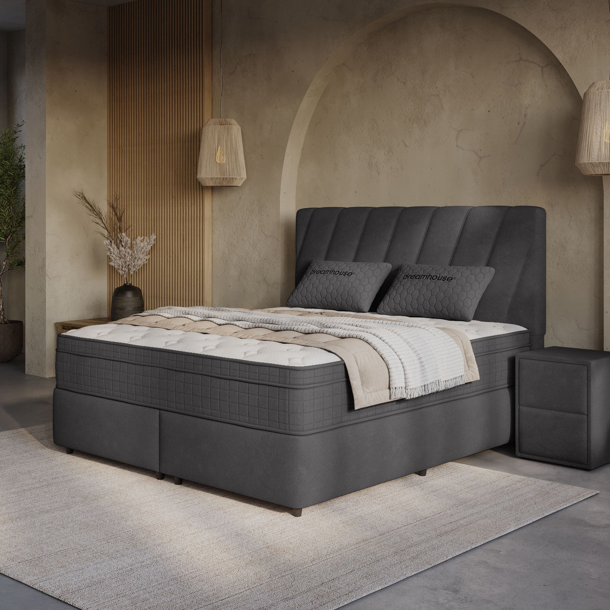 Boxspring met opbergruimte Sense