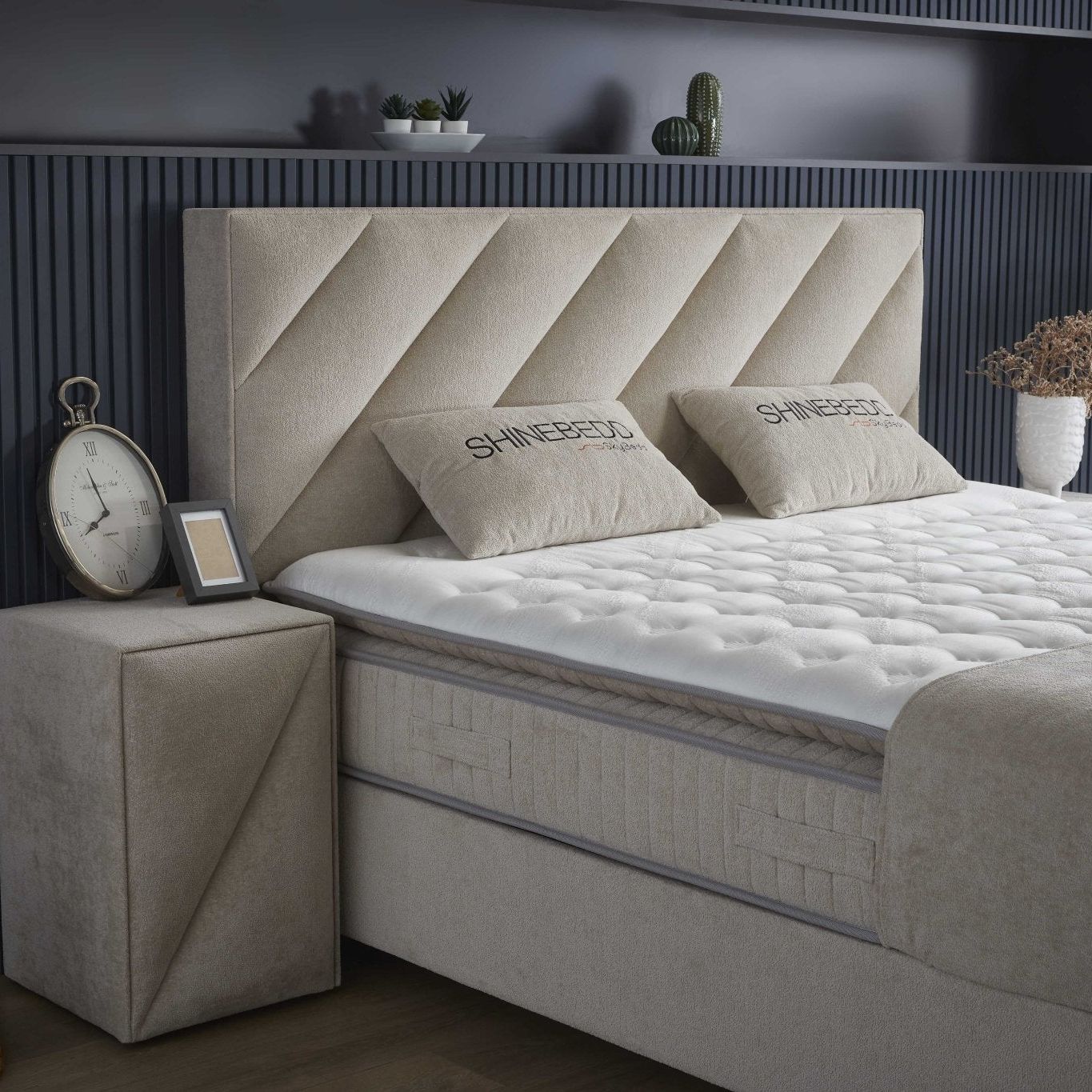Boxspring met opbergruimte Noah