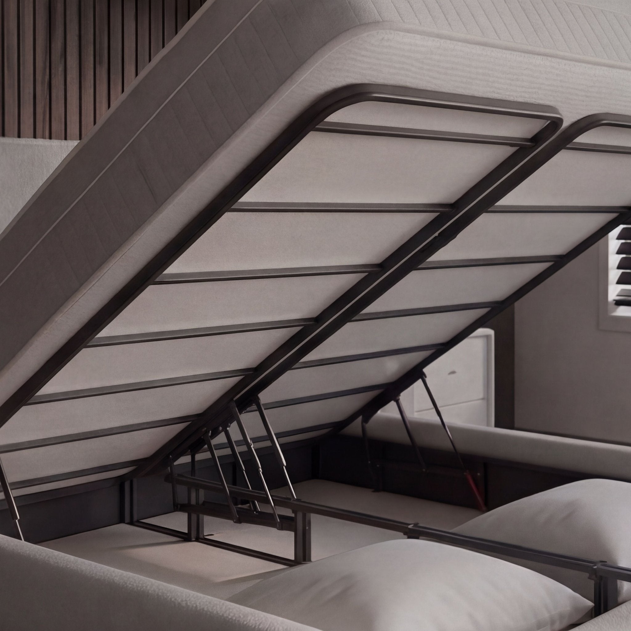 Boxspring met opbergruimte Sora