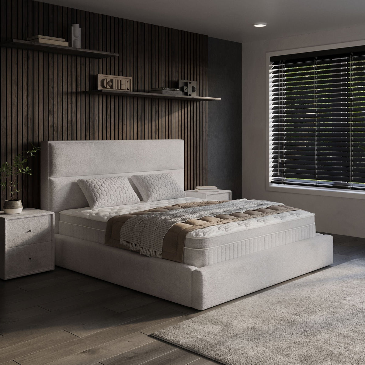 Boxspring met opbergruimte Zora
