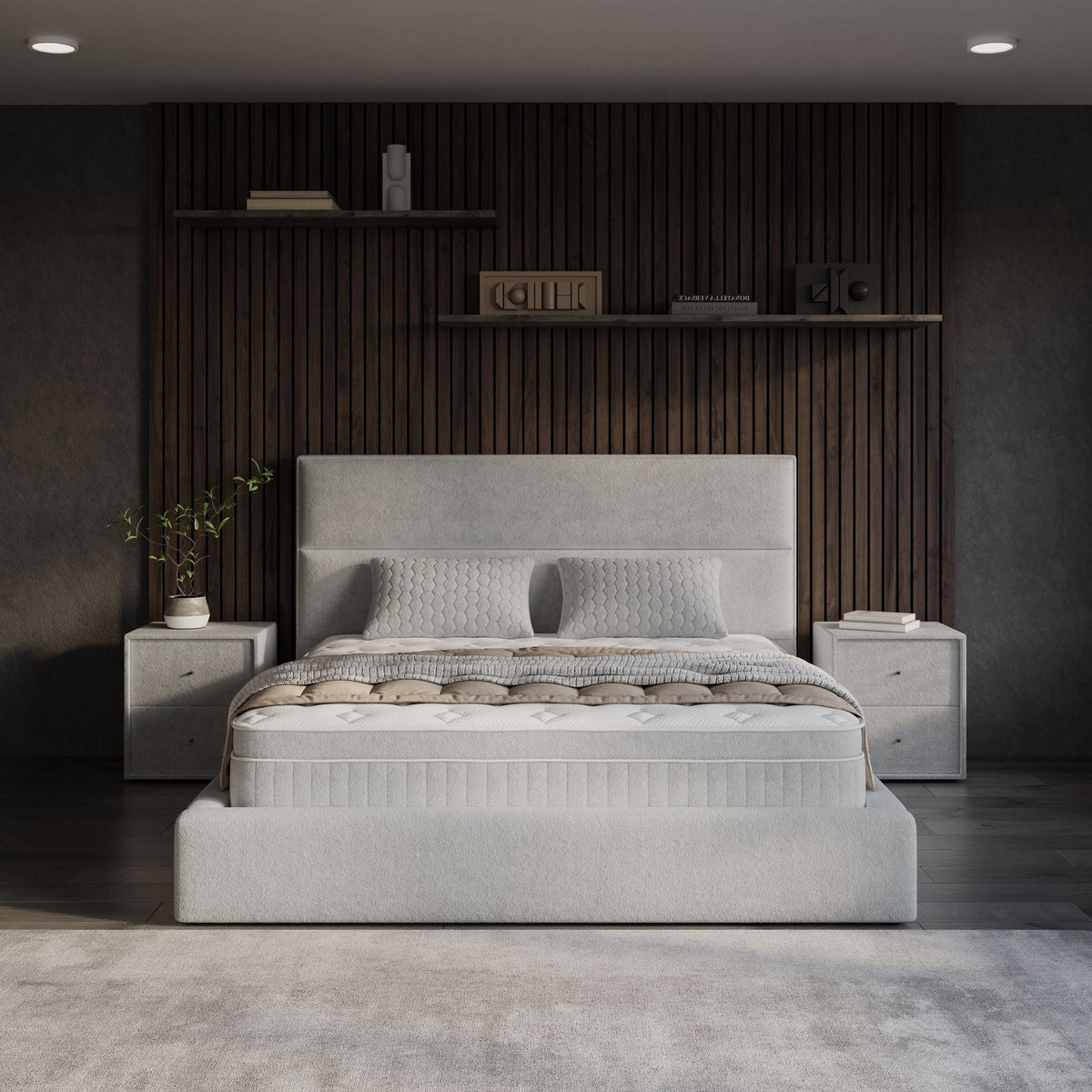 Boxspring met opbergruimte Zora