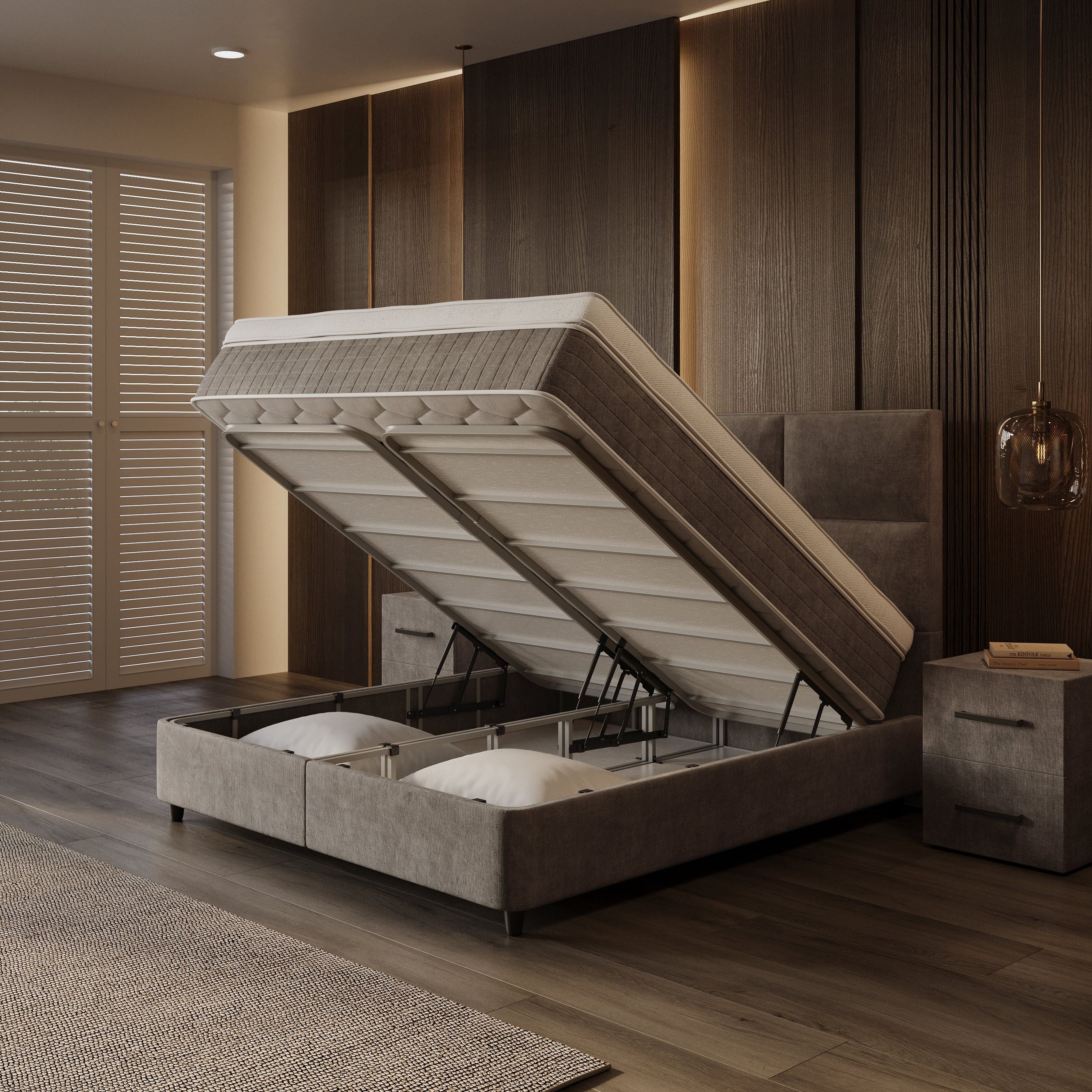 Boxspring met Opbergruimte Regalia