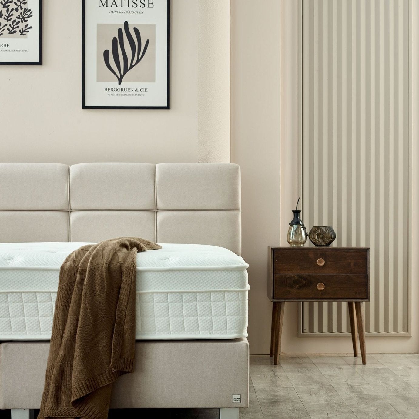 Boxspring Vida Beige 