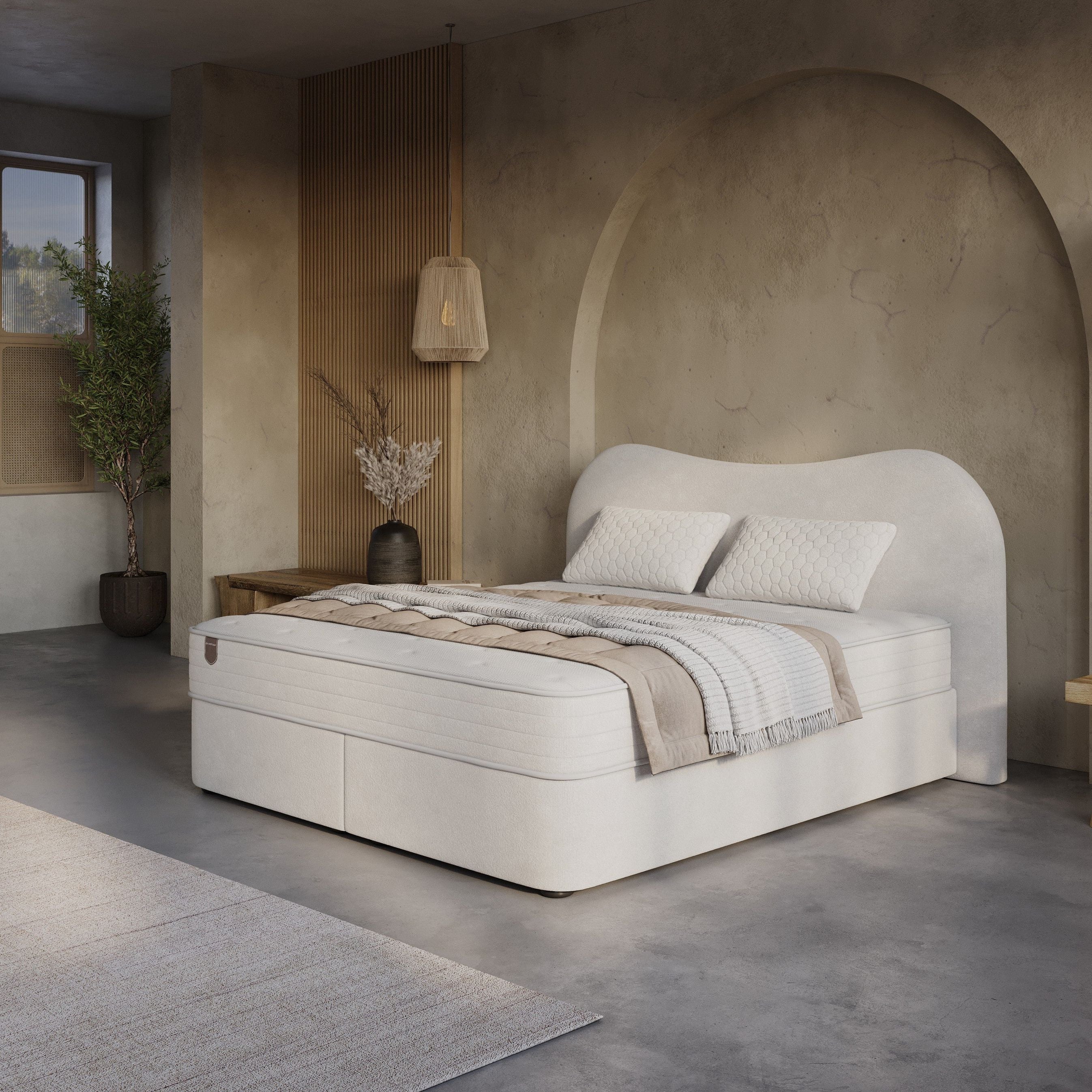Boxspring met opbergruimte Curve